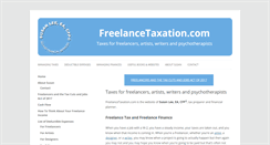Desktop Screenshot of freelancetaxation.com