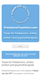 Mobile Screenshot of freelancetaxation.com